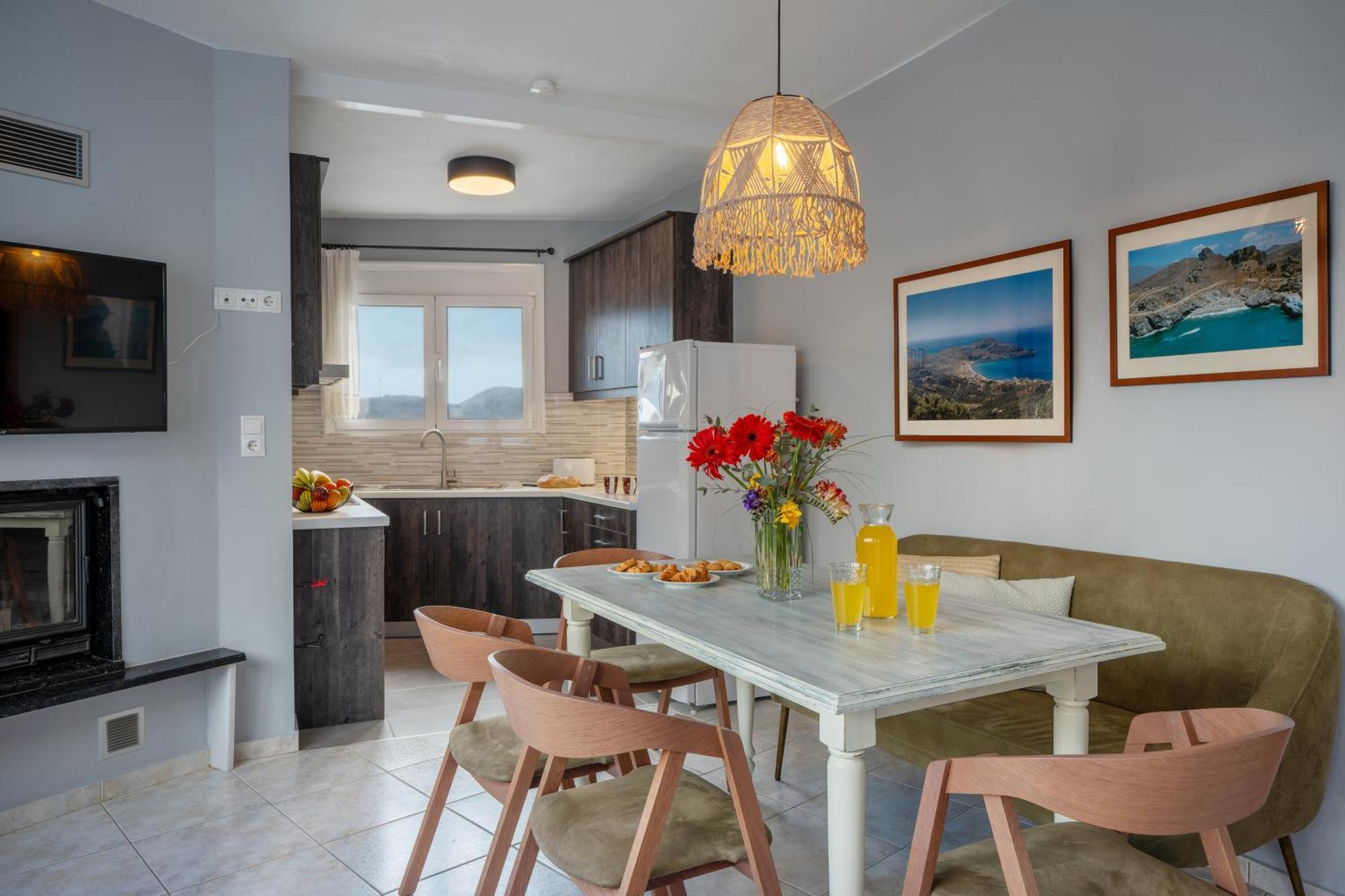 Вилла Aggeliki House Киссос Экстерьер фото